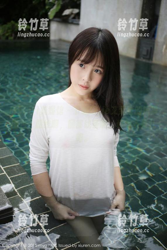 MyGirl美媛馆 - 下载Ellie艾栗栗的短裤图包，腰线啊，腿部线条啊，真想多看几眼。