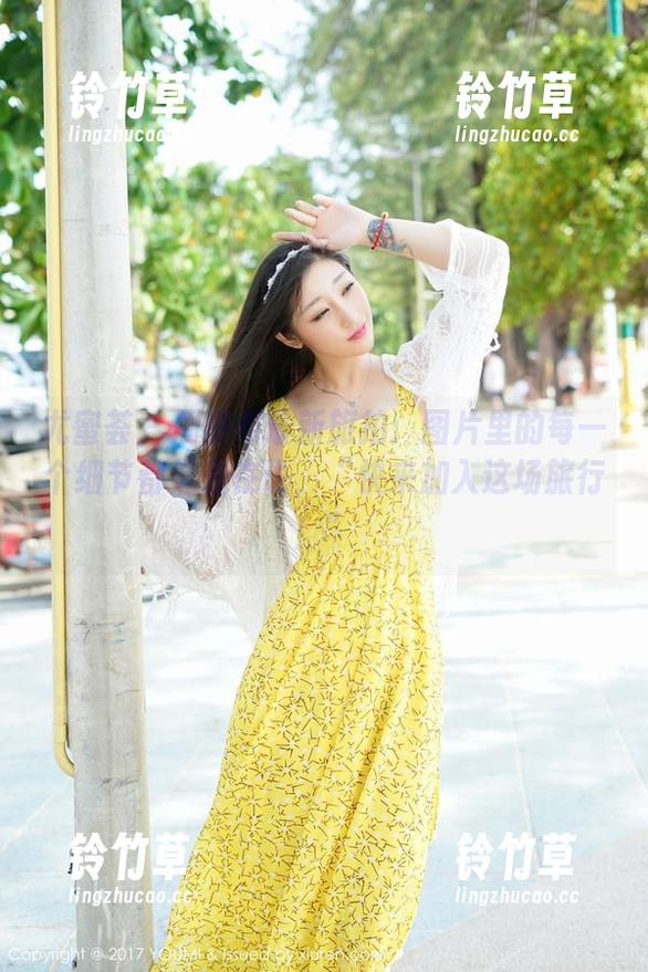 尤蜜荟 - 周妍希最新旅拍：图片里的每一个细节都像是在说，“快来加入这场旅行！”