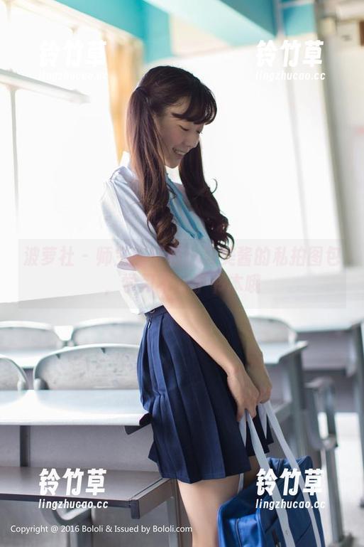 波萝社 - 师生恋特辑：夏美酱的私拍图包，学习不止于书本哦